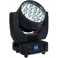 Algam Lighting Pack de 2 lyres Wash zoom LED MW19X15Z et flight case - Vue 4